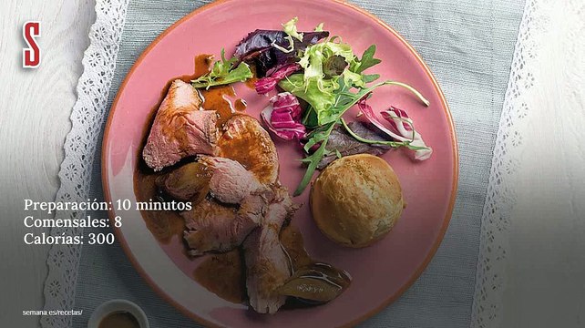 Vídeo Receta: Roast beef con yorkshire pudding