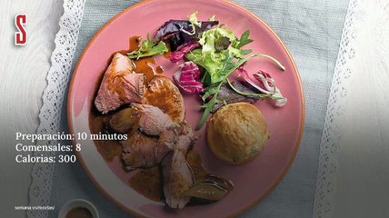 Vídeo Receta: Roast beef con yorkshire pudding
