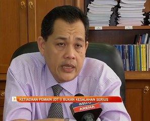 Skuad Projek 2017: Ketiadaan pemain JDT II bukan kesalahan serius