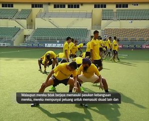 Pemain hoki negara lapor diri