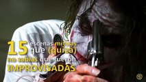 15 escenas míticas que (quizás) no sabías que fueron improvisadas