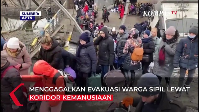 Presiden Zelenskyy Sebut Pasukan Rusia Gagalkan Evakuasi Warga Ukraina