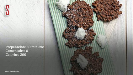 Vídeo Receta: Galletas de ???crispis??? al chocolate