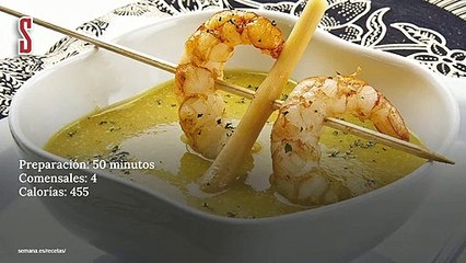 Vídeo Receta: Crema de pimientos amarillos
