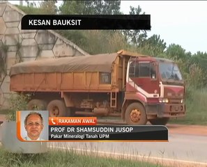 Implikasi negatif aktiviti melombong Bauksit