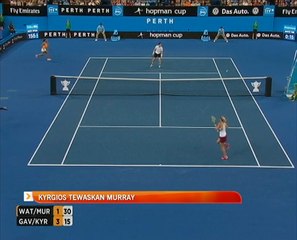Tenis Piala Hopman: Kyrgios tewaskan Murray