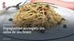 Vídeo Receta: Espaguetini acciugata (en salsa de anchoas)