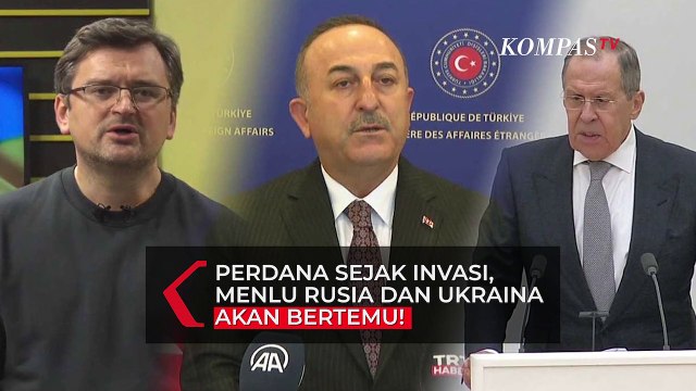 Menlu Rusia dan Menlu Ukraina akan Bertemu Pekan Ini, Perdana sejak Invasi Rusia!