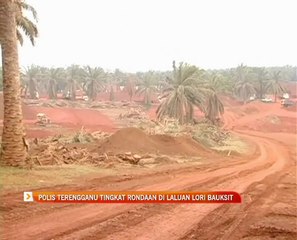 Polis Terengganu tingkat rondaan di laluan lori bauskit