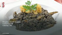 Vídeo Receta: Arroz cremoso con sepia y coliflor