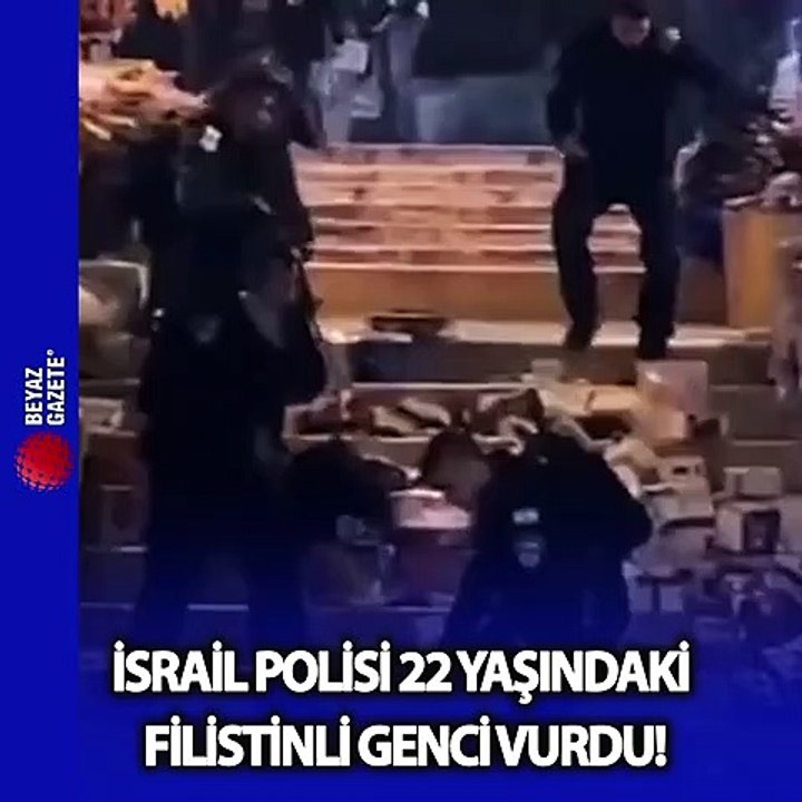İsrail polisi Filistinli genci vurdu!