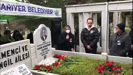 Rasim Öztekin, mezarı başında anıldı