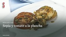 Vídeo Receta: Sepia y tomate a la plancha