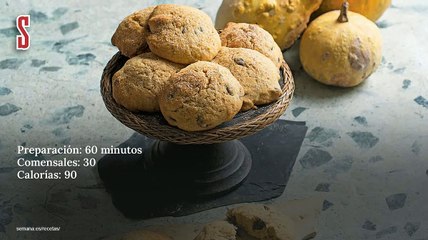 Vídeo Receta: Galletas de calabaza