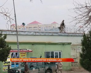 Konsulat India di Afghanistan diserang lagi