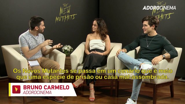 X-Men: Os Novos Mutantes Entrevista (1) Alice Braga e Henry Zaga
