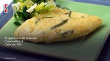 Vídeo Receta: Tortilla de bacalao y pimientos