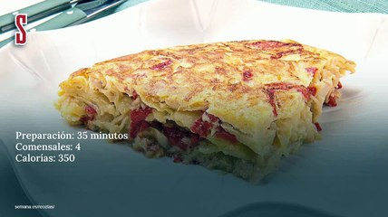 Vídeo Receta: Tortilla de patatas chips con escabeche