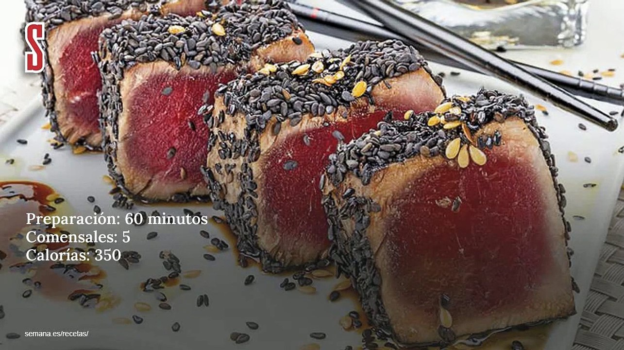 Vídeo Receta: Atún al estilo tataki