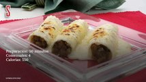 Vídeo Receta: Canelones con berenjenas