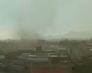 Video captures Bolivian storm misery