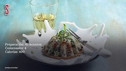 Vídeo Receta: Flanes de berenjenas y piñones