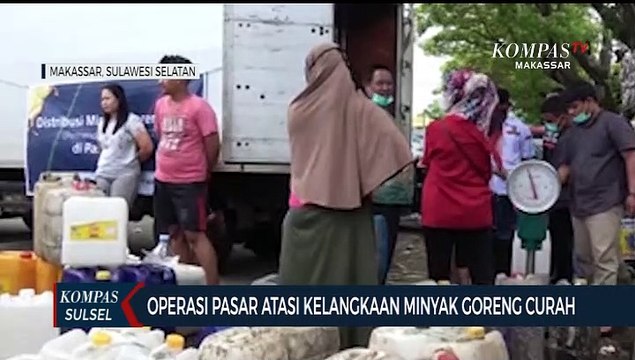 Operasi Pasar Atasi Kelangkaan Minya Goreng Curah
