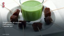 Vídeo Receta: Pinchos de atún curado a la crema de gazpacho verde