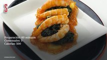 Vídeo Receta: Revuelto de espinacas y langostinos