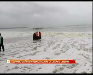 Seorang dari dua remaja lemas di Desaru ditemui