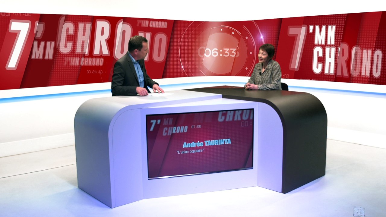 7 Minutes Chrono avec Andrée Taurinya