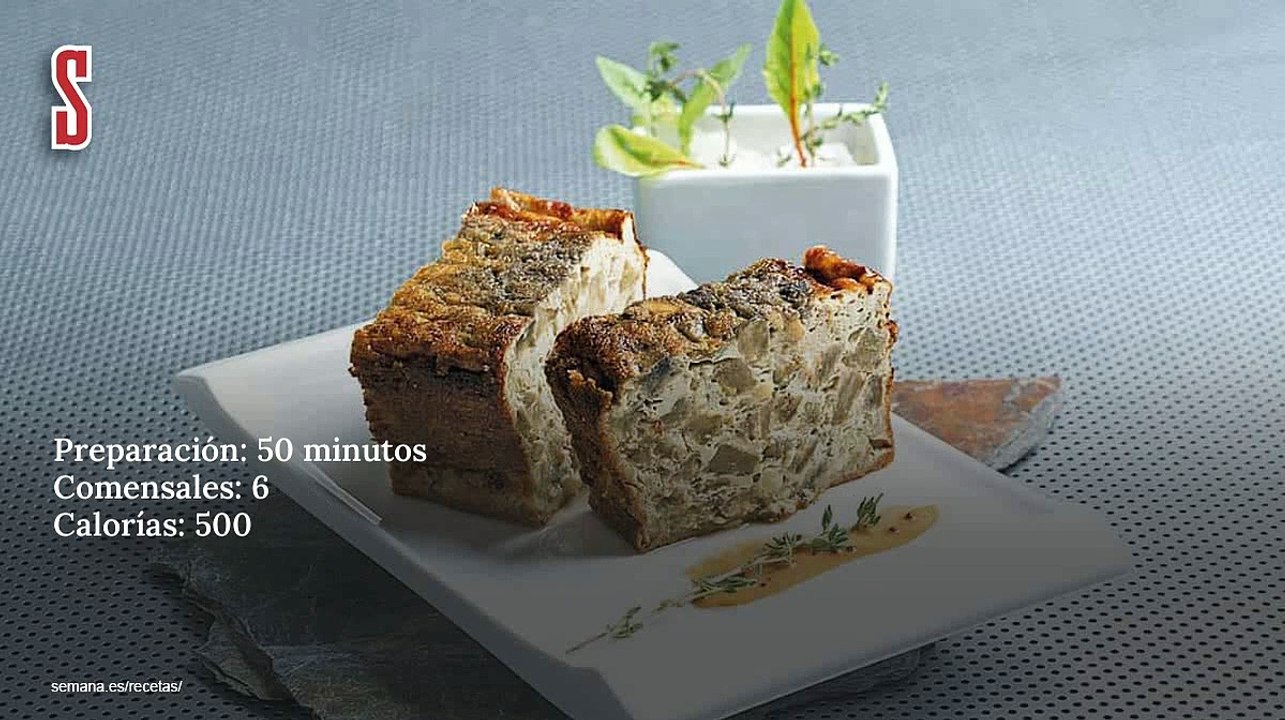 Vídeo Receta: Molde de berenjenas y piñones