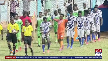 Video herunterladen: Ghana Premier League: Berekum Chelsea hold Eleven Wonders in Techiman - AM Sports (8-3-22)