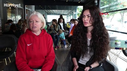 Kuşadası'na gelen savaş mağduru kadınlar: Başımıza her gün bombalar yağıyordu