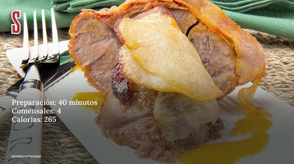 Vídeo Receta: Morcillo de ternera blanca con patata crujiente y pimentón