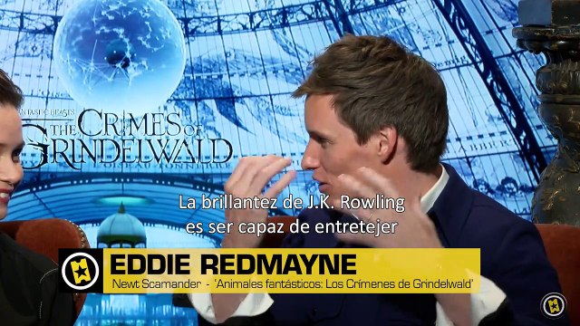 Zoë Kravitz, Jude Law, Eddie Redmayne, Callum Turner, Katherine Waterston Interview 4: Animales fantásticos: Los Crímenes de Grindelwald
