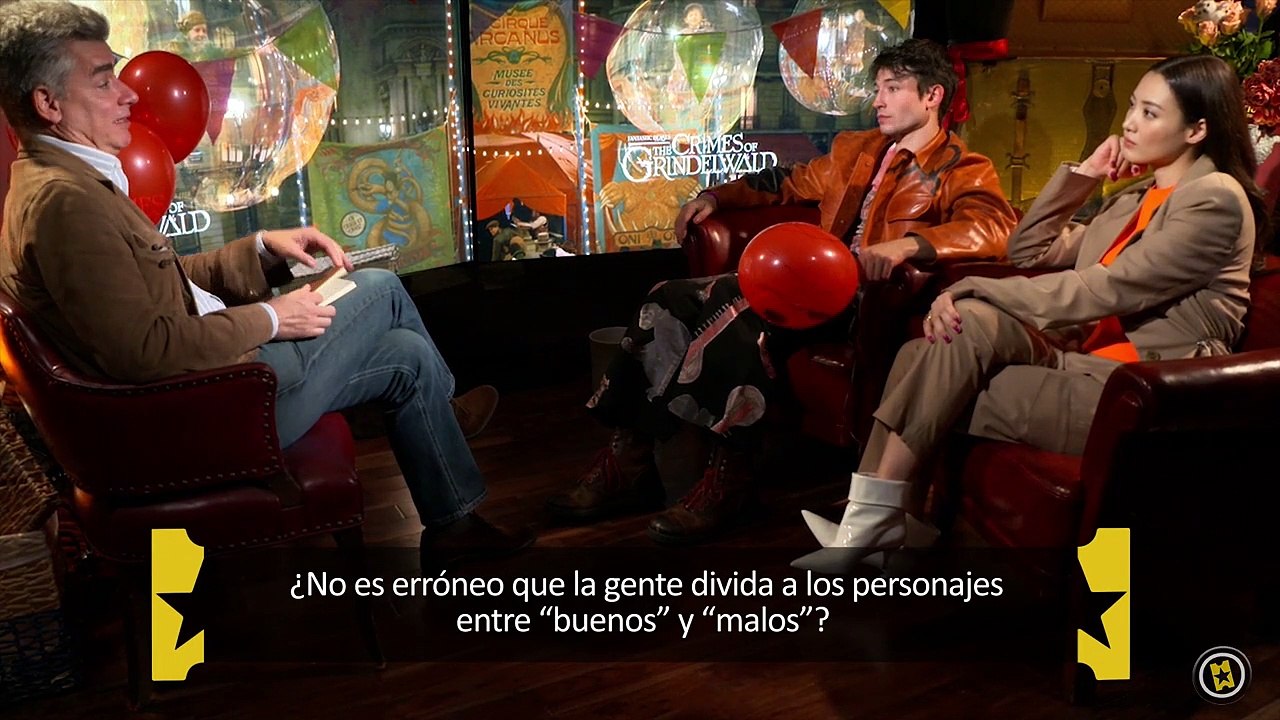 Dan Fogler, Claudia Kim, Ezra Miller, Alison Sudol Interview : Animales fantásticos: Los Crímenes de Grindelwald