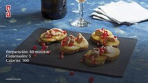 Vídeo Receta: Receta Aperitivo de hígado de bacalao y manzana