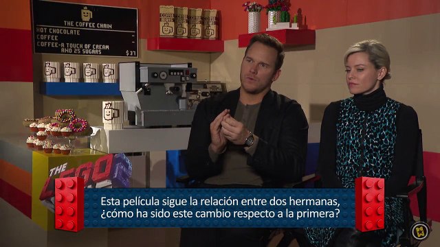 Elizabeth Banks, Chris Pratt Interview 3: La Lego película 2