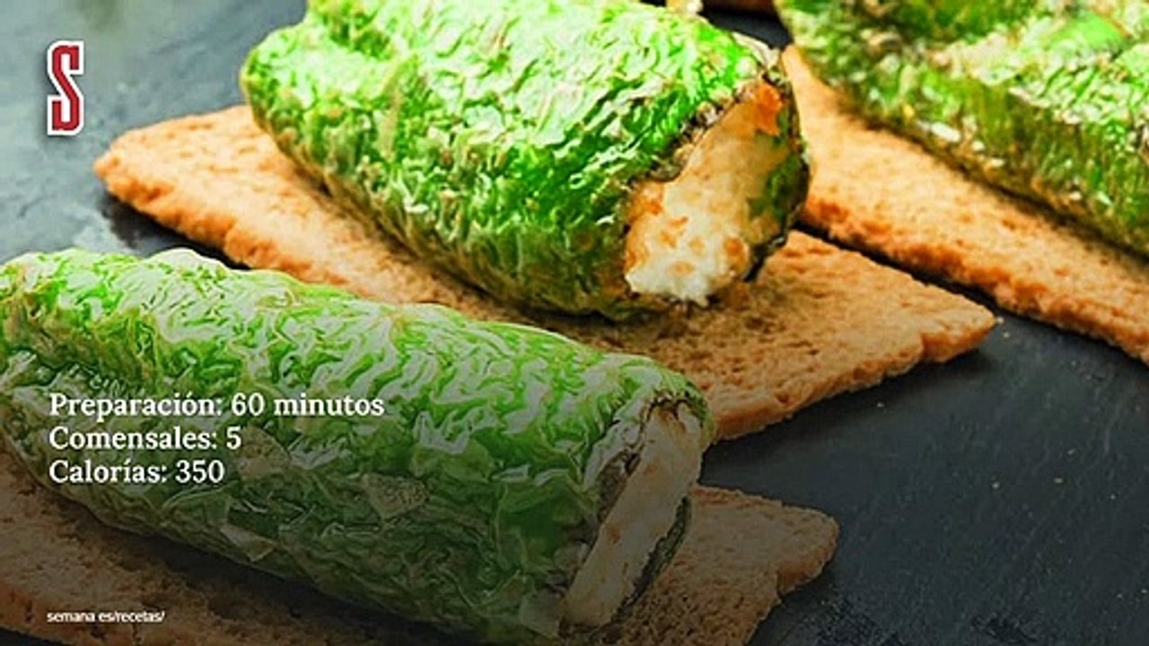 Vídeo Receta: Canapés de pimientos de Guernica