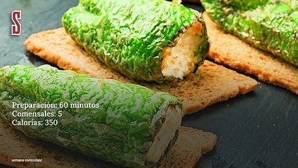 Vídeo Receta: Canapés de pimientos de Guernica