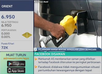 Pelarasan harga minyak mingguan lebih berkesan