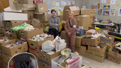 Lviv Sanat Merkezi'nde insani yardım seferberliği sürüyor