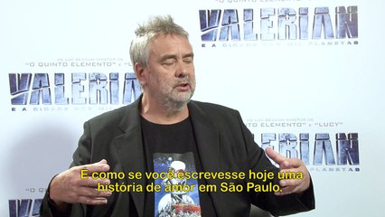 Valerian e a Cidade dos Mil Planetas Entrevista (2) Luc Besson