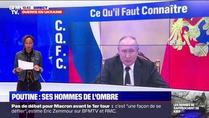 Guerre en Ukraine: qui sont les hommes de confiance de Vladimir Poutine?