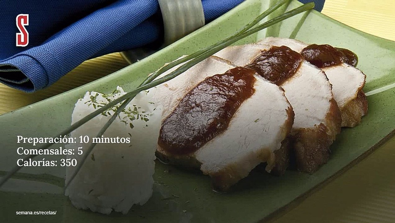 Vídeo Receta: Lomo de cerdo con salsa de coca cola