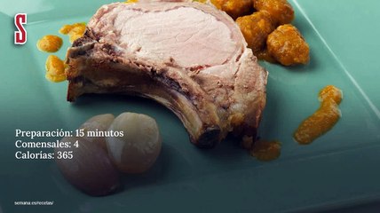 Vídeo Receta: Costillar de cerdo con castañas