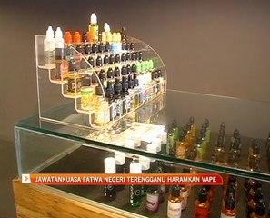 Jawatankuasa fatwa negeri Terengganu putuskan vape haram