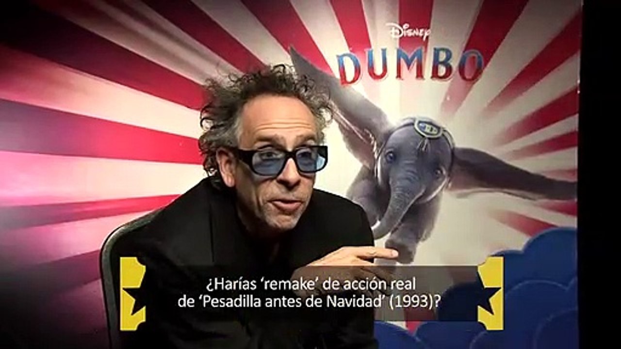 ¿Harías un 'remake' de 'Pesadilla antes de Navidad'?