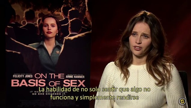 Entrevista Felicity Jones y Armie Hammer ('Una cuestión de género')